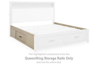 Calmoro Queen/King Storage Rails