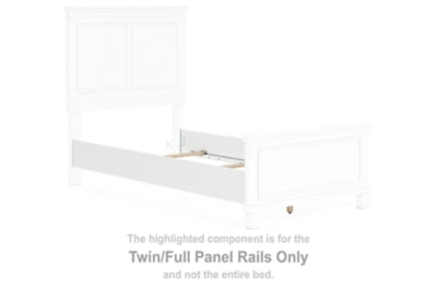 Fortman Rieles de Panel Doble/Matrimonial