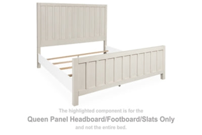 Cabecero/Pie de cama/Listones de panel tamaño Queen de Shaybrock