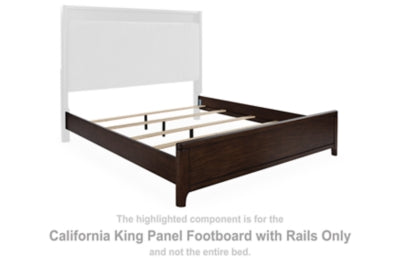 Pie de cama Korestone California King con rieles