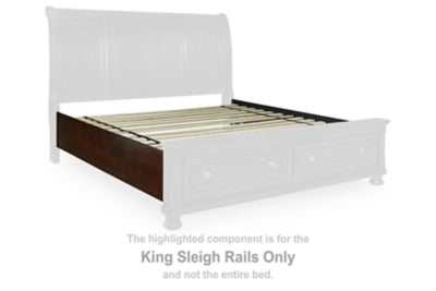 Porter King Rails con listones enrollables