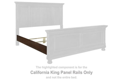 Largueros para cama California King de paneles Porter