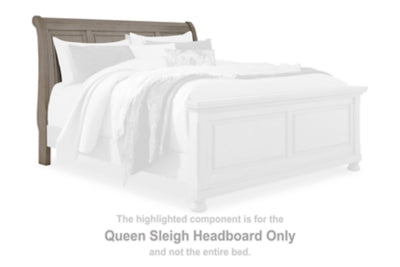 Cabecero de trineo Lettner Queen