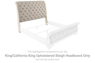 Realyn King/California King Upholstered Sleigh Headboard