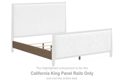 Rieles de panel Roanhowe para cama California King