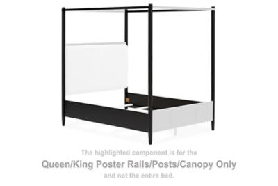 Postes/barras/dosel para carteles Portdown Queen/King