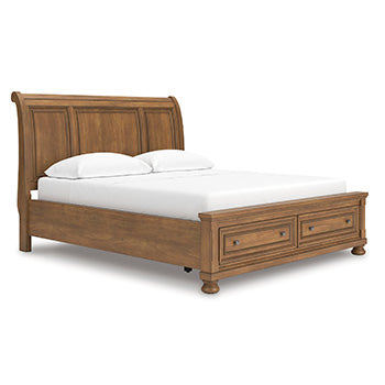 Pie de cama Queen con almacenaje Vandenmore