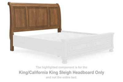 Cabecero trineo Vandenmore para cama King/California King