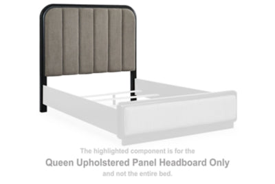 Cabecero tapizado de panel Queen Rowanbeck