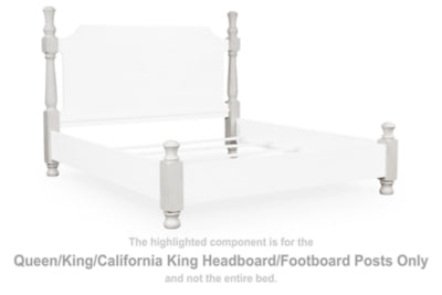 Postes de cabecera/piecera Chadworth Queen/King/California King