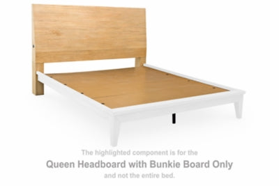 Sherbana Queen Headboard with Bunkie Board