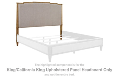 Cabecero de panel tapizado Sharlance King/California King