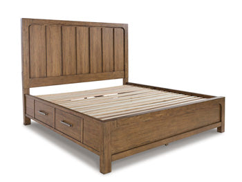 Cabalynn Queen Panel Footboard with Roll Slats