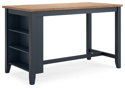 Mesa de comedor a la altura de la encimera Gesthaven