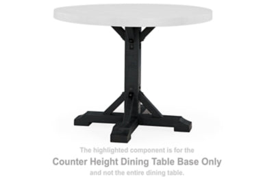 Base de mesa de comedor a la altura de mostrador Valebeck