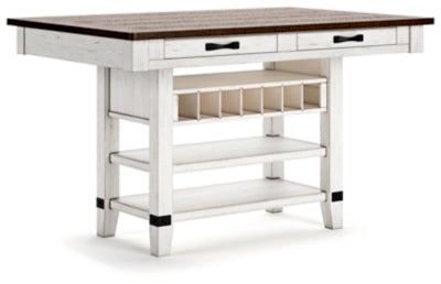 Mesa de comedor de altura de mostrador Valebeck