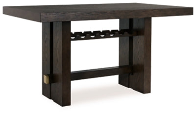 Mesa de comedor a la altura del mostrador Burkhaus