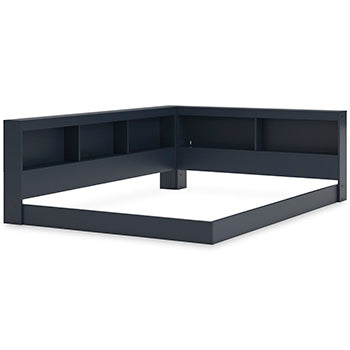 Estantería completa Simmenfort con panel lateral