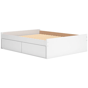 Paneles de cama de plataforma Queen Onita