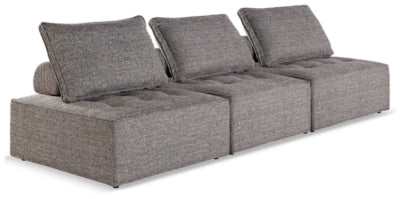 Bree Zee Asientos modulares de exterior de 3 piezas