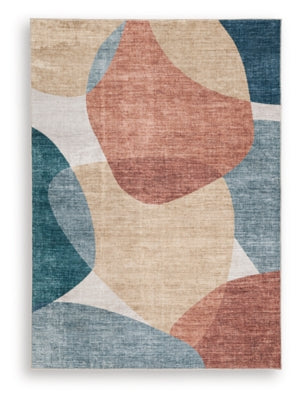 Chanleigh Washable 5' x 7' Area Rug