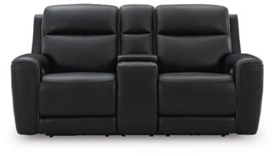 Sofá reclinable biplaza eléctrico 5Z-Relaxation con consola